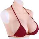 Realistic Fake Silicone Breastplate