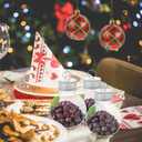 BESPORTBLE Christmas Drink Balls: 10 Pcs Fillable Booze Balls Ornament Clear Plastic Xmas Tree Hanging Ornaments for Drinks Water Candy Party Decoration, 250ML