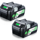 2Pack BSL36B18 18V/36V 6.0Ah Lithium-Ion Replacement for Hitachi 36V Battery Compatible with Hitachi Battery BSL36B18 BSL36A18 371751M 372121M Cordless Power Tools