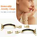 Mosonio Slim Designer Bracelet Bands for Apple Watch Women, Elegant Thin Dressy Metal Band with Embedded Silicone Accents Compatible with Apple Watch, Size: 38mm 40mm 41mm 42mm(Series 11/10)