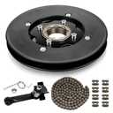 HIAORS Rear Sprocket Freewheel Chain Plate Guide Assembly Replacement for Razor MX500 MX650 RSF350 SX500 Dirt Bike Kids Electric Motocross Motorcycle Parts with 25H Chain Tensioner Link