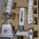 oneisall Dog Grooming Vacuum, Pet Grooming Vacuum with Clipper Nail Grinder, 1.5L Dust Cup Dog deshedding Vacuum Brush with 7 Pet Grooming Tools for Shedding Pet Hair, Home Cleaning(Blue)