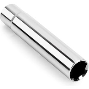 SUCOSO Spike Lug Nuts Socket Key, Stripped Lugnut Remover, 19mm Hex Universal Drive Spike Lugnuts Socket Tool with 5" Tall, Compatible with 14x1.5,14x2.0,9/16-18,1/2-20,12x1.5,12x1.25 Spiked Lug Nut