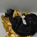 Morph Mc Hammer Costume - Mens 80s & 90s Rapper & Disco Pants Costume, Gold Mc Hammer Pants, Size L