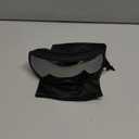 EasYoung Kids Ski Goggles Snowboard Goggles for Children, Youth, Boys & Girls 3-15 (02: Black Frame With Silver Lens)