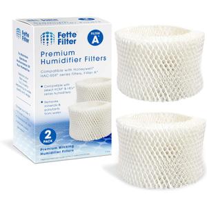 HAC-504 Premium Humidifier Wicking Filter Compatible with Honeywell HAC-504 HAC-504AW HAC504V1 Humidifier Replacement Filter A Replacement for Honeywell Filter HCM 350 & Cool Mist Humidifiers. (2QTY)