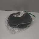 Shoulder Bags for Women, Cute Hobo Tote Handbag Mini Clutch Purse with Zipper Closure (Large, Black)