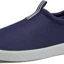 Lands' End Slip On Water Shoes Men, Quick Dry Neoprene Sport Mens Water Shoes for Beach, Pool, or River with Drainage Holes, Navy Blue or Black, S Aqua Swim Shoes for Men (Deep Sea Navy) 7 D