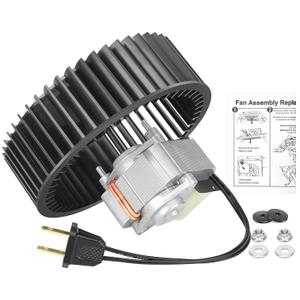 S97017450 Replacement Bathroom Vent Fan Motor for 771, 771-A - 70 CFM, 3000 RPM, Super-Quiet Performance, Simple Install, Includes Motor (99080599) and Blower Wheel, High Airflow Ventilation