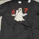 67 Six Seven 6 7 Meme Ghost Premium Tri-Blend T-Shirt, Size L