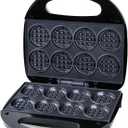 Mini Waffle Maker, Machine Nonstick Small Waffle Maker with Quick Heat-Up Make 8 pcs Waffles, Waffle Maker for Kids, Just Add Batter, Suitable for Breakfast, Snacks, Desserts (Mini Waffle Maker)