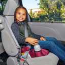 Diono Solana, No Latch, Single Backless Booster Car Seat, Lightweight, Machine Washable Covers, Cup Holders, Pink, Manufactured Date: 11/25/2024