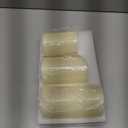 Eywamage Ivory Flameless Pillar Candles with Remote, Flickering Realistic LED Battery Wax Candles Set of 3, 3" H 4" 5" 6"