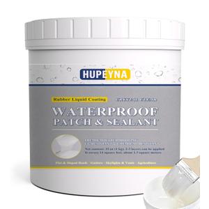 Liquid Waterproof Sealant, Hupeyna Invisible Water Proof Agent Transparent Repairing Leak Waterproof Adhesive, Indoor & Outdoor Waterproof Coating 35oz