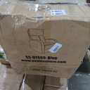 FDW Recliner Chair Massage Chair Reading Chair Reclining Sofa Home Theater Seating with Lumbar Support Massage and Padded Backrest for Living Room and Bedroom (Textile, Blue)