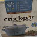 Crock-Pot Design Series 7-Quart Programmable Slow Cooker, Morning Haze Blue