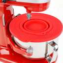 Silicone Mixer Bowl Cover Compatible with KitchenAid 6 Quart Bowl-Lift Stand Mixer, Mixer Bowl Lid to Prevent Spilling of Ingredients