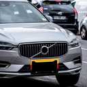 German Flag License Plate Frame Stainless Steels Patriotic Black Car Tag Holder Frames with 4 Holes and Screws 12 x 6 Inch Decoration for US Vehicles Standard for Women Men