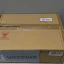 AUTELO Farmhouse Pendant Lights Kitchen Island, 1-Light Pendant Light Fixtures, Dark Wood Grain Hanging Lamp with Clear Cylinder Glass, Pendant Lighting for Kitchen Island, Dining Room, H3875 DW (Small - 1 Pack)