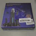 AREYZIN Nose Hair Trimmer for Men,2025 Professional 3 in 1 Painless Rechargeable Ear and Nose Trimmer,IPX7 Waterproof Eyebrow Facial Hair Trimmer Body Grooming Kit Dual Edge Blades (Blue)