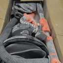 Drywall Sander, 1000W Popcorn Ceiling Removal Tool, Automatic Drywall Sander with Vacuum Dust Collection, LED Light, 6 Variable Speed 800-2200RPM,15Pcs Sanding Discs, Foldable & Extendable Handle (Orange Red)