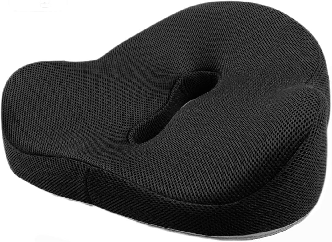 SFKLYU Memory Seat Cushion Car Seat Cushions Pressure Relief Lifting Cushions for Long Sitting Office Workers, Car Drivers,A1