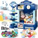Kids Claw Machine, Arcade Game Toy for Ages 8-13, Candy Vending Toys for Girls and Boys, Electronic Claw Game Machine for Party with Lights Sound, Birthday Gifts for 6 7 9 10 12 Years Old, Small