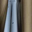 VASAGLE LILEA Collection - Small Round Side End Table, Modern Nightstand with Fabric Basket, Matte White and Camel Brown ULET223W10