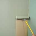 ROLLINGDOG 18 Inch Paint Roller Kit - for Large Walls & Ceilings, Heavy Duty Frame with 2 Lint-Free Covers & Deep Well Paint Tray with Liners, Professional Painting Tool Set for Fast Coverage