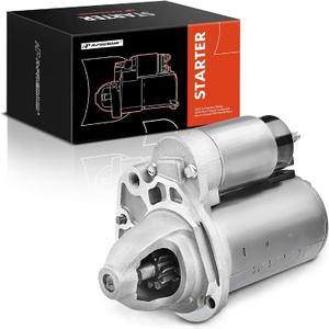 A-Premium Starter Motor Compatible with Chrysler Pacifica 2017 2018 2019 2020 V6 3.6L, 12V 1.3KW 10 Teeth Clockwise, Replace# 56029818AA, 438000-3540