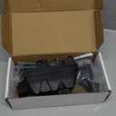 Key Lockable 2 Way Gate Latch,Key Operates on Both Sides of Gate,2 Sided Gate Fence Lock for Outdoor Gates,Locking Gate Door Lock Fence Latch Gate Hardware for Metal,Wood,Vinyl Fence,Black Finish