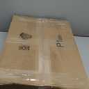 FurHaven 45" Calming Donut Dog Bed for Large Dogs, Round Plush Donut Design with Soft Filling for Snuggling Comfort, Removable Washable Cover, Jumbo XL, Shaggy Faux Fur, Gray