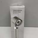 Ion Shower Drops Head Filtered Showerhead With Five Filters,Filtered Shower Head With Handheld,High Pressure Turbo Showerhead,Reusable,Adjustable Settings With Hose ok
