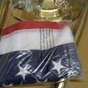 SENZHIYI Indoor Flag Pole Kit with Golden Eagle Topper - 6-8ft Stainless Steel Commercial Indoor Flagpole with Embroidered US Flag, Heavy Base for Home Office Government DepartmentGolden 1 Pack