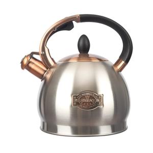 3Quart Whistling Tea Kettle Classic Teapot Stainless Steel Teakettle with Cool Grip for Stovetop