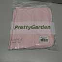 PRETTYGARDEN Overall Jumpsuit For Women 2025 Summer Casual Wide Leg Sleeveless Button Striped Jumpsuits Trendy Outfits (Pink, XXL)