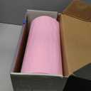 54 in X 300 FT Pink Plastic Table Cover Roll with Slide Cutter, Cuts Up to 36 Rectangle 8 Feet Disposable Plastic Table Cloths, Disposable Table Cover Roll for Dinning, Parties, BBQ, Wedding, Outdoor