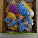 Coogam Dinosaur Snap Together Building Toys, Wooden Take Apart Dinosaur Playset, STEM Montessori Educational Fine Motor Skill Toy Gift for 3 4 5 Years Old Kids