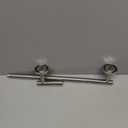 RARXTR 18 Inches Brushed Grey Towel Bar for Bathroom Kitchen Hand Towel Holder Dish Cloths Hanger SUS304 Stainless Steel RUSTPROOF Wall Mount (Brushed Grey 18-inch Center to Center)
