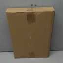 Jenseits Necklace Organizer Box, Tray with Clear Lid, Velvet Dustproof Necklaces Holder Storage Display Case, 20 Hooks Glass Top Jewelry Tray Drawer Insert for Pendant Bracelet (1-Black)