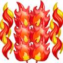 18 Pcs Fire Truck Birthday Party Supplies 32 Inch Fire Balloons Aluminum Firefighter Birthday Decorations 24 Inch Flame Fireman Theme Kids' Party Balloons for Campfire Hunting Decor