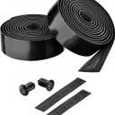 CICLOVATION BAR Tape, Leather Touch_Fusion, Synthetic Leather with Fusion Colorway on The Iridescent Textures for Superb Grip and handling Performance, T.3mm/W.30mm/L.2000mm, Fusion Black