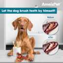 Bacon Flavor Gorilla Dog Chew Toy for Medium & Large Breed Dogs, Indestructible Durable Long Lasting 100% Nylon Dog Chew Toy for Aggressive Chewers - Dogs Toys to Keep Them Busy