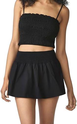 florence by mills Women's Garden Party Smocked Skort, Black, X-Small
