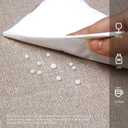 BALCONY & FALCON Rectangle Tablecloth Washable Wrinkle Resistant and Water Proof Table Cloth Decorative Linen Fabric Tablecloths for Dining Parties Kitchen Wedding and Outdoor Use (Beige, 57x118)