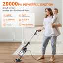 Vazone R6X Corded Stick Vacuum Cleaners for Home, 20Kpa Powerful Suction Stick Vacuum with 16Ft Cord, 2 in 1 Lightweight Handheld Vacuum Cleaner for Hardwood Floor Pet Hair