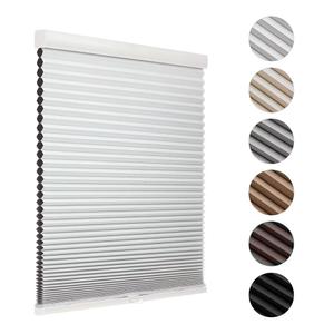 MYshade Cordless Blackout Cellular Shades for Windows, Honeycomb Window Shades with Thermal Insulation, Child & Pet Safe Room Darkening Shade, Easy Install, 36" W x 36" H, White