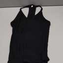 ATTRACO Women Ribbed Workout Crop Tops with Built in Bra Yoga Racerback Tank Top Tight Fit, 6