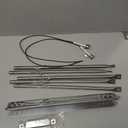 Grill Replacement Parts for Charbroil Performance 5 Burner 463347519 463347518, 475 4 Burner 463347017 463673017 463376018P2 Gas Grills, Heat Plates Burner Grills Adjustable Crossover Tube