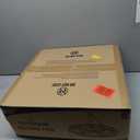 ZMISHIBO Outdoor Ceiling Fans with Light for Patios,Waterproof Gazebo Fan with Remote Control Smart App,3CCT Dimmable,Plug in Caged Ceiling Fan with Pull Chain for Porch Pergola,Black